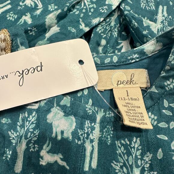 NWT Peek Baby Unicorn Forest Dress - Picture 9 of 9